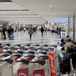 大雪で新千歳空港に閉じ込められた時